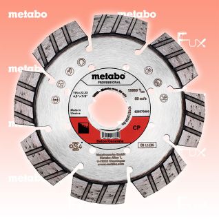 Metabo Diamanttrennscheibe 115 mm