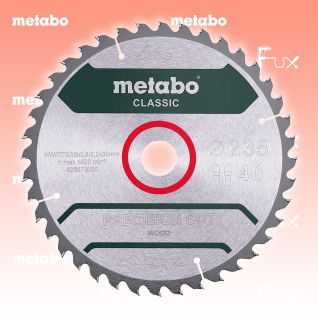 Metabo Kreissägeblatt 235 mm classic