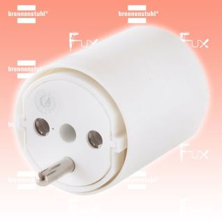 Brennenstuhl Fix-Adapter DE auf CH weiss 230V 3-polig