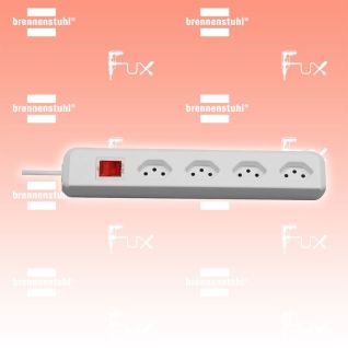 Brennenstuhl cleverLINE Steckdosenleiste 4-fach 90°