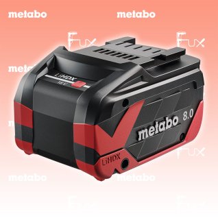 Metabo 18 V, 8.0 Ah Akkupack (LiHDX Akkus)