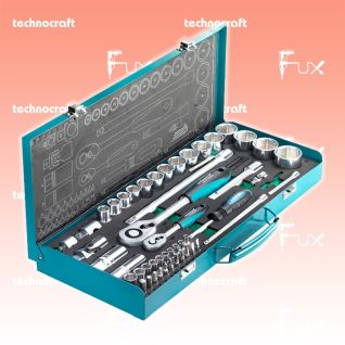 Technocraft Steckschlüssel-Satz 1/4" + 1/2"