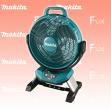 CF 002 GZ Tragbarer Akku-Ventilator